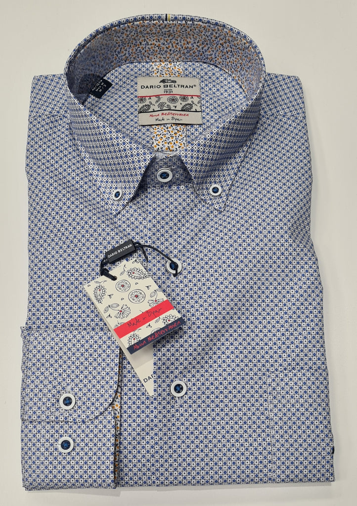 Dario Beltran Ance Shirt - 131 Blue