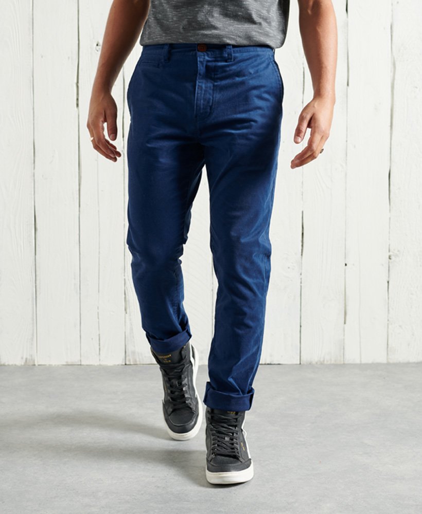 Superdry Core Slim Chino - Neptune Blue