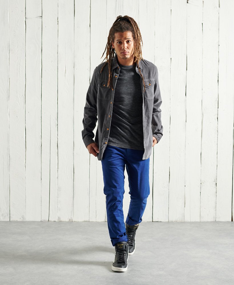 Superdry Core Slim Chino - Neptune Blue