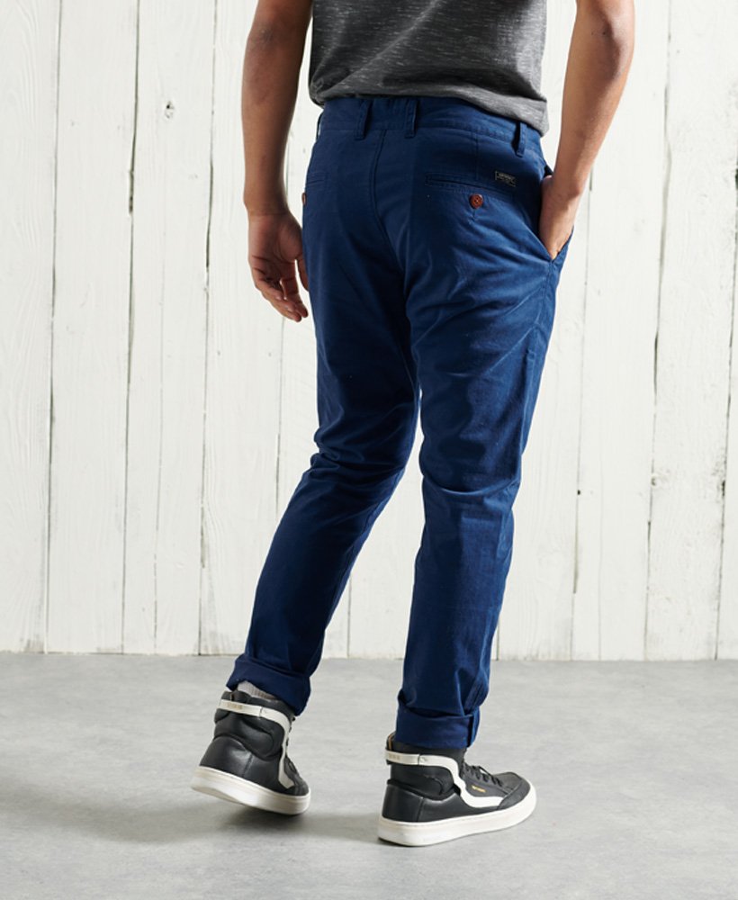 Superdry Core Slim Chino - Neptune Blue