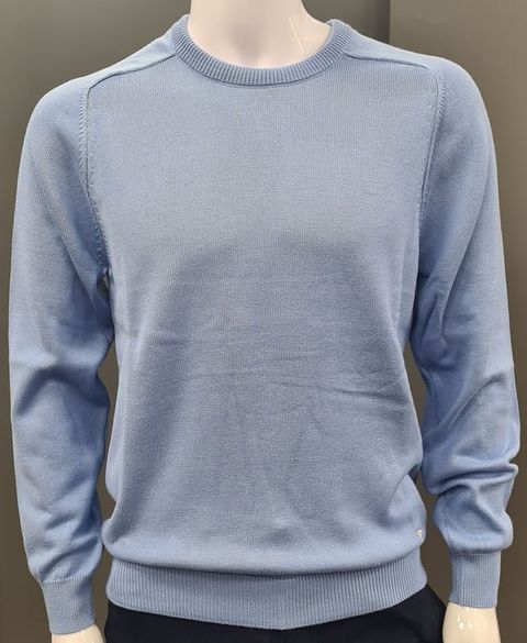 Daniel Grahame Crew Neck Sweater - 21 Light Blue