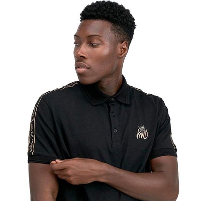 Kings Will Dream Malton Polo Shirt - Black/Gold