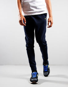 Boys Lyle & Scott Track Bottoms - Navy Blazer