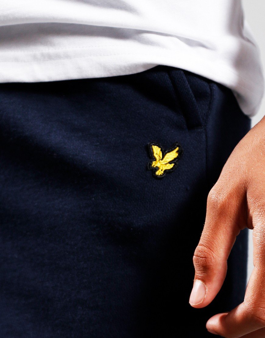 Boys Lyle & Scott Track Bottoms - Navy Blazer
