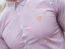 XV KINGS - Short Sleeve Shirt - Blacktown - Mauve Maze