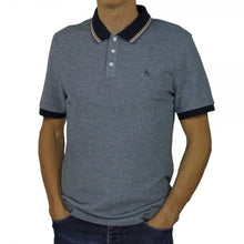Original Penguin Tipped Birdseye Polo Shirt - Dark Sapphire