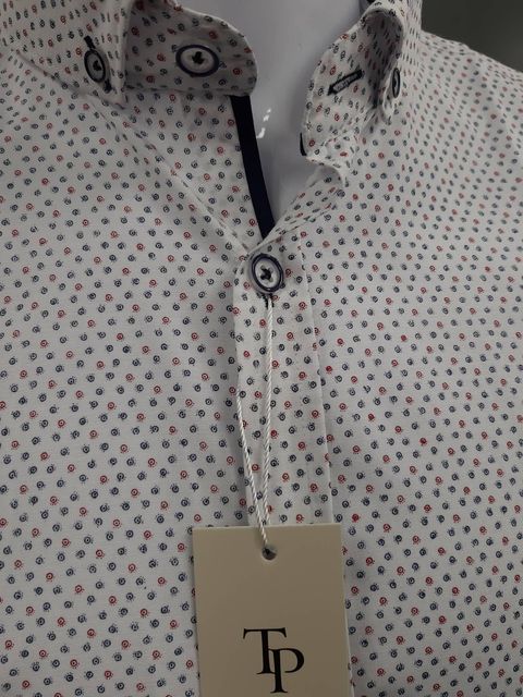 Tom Penn Long Sleeve Shirt 481 - White