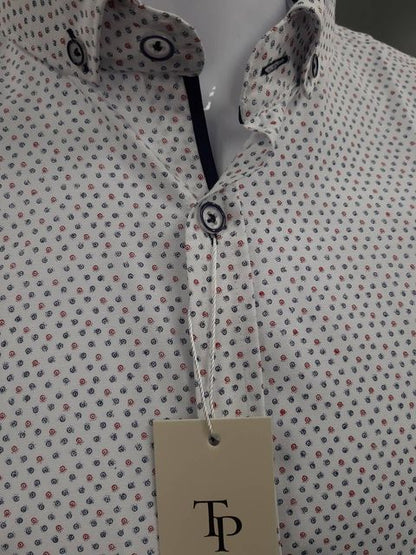 Tom Penn Long Sleeve Shirt 481 - White