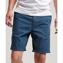 Superdry Vintage Officer Chino Short - Blue Bottle