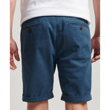 Superdry Vintage Officer Chino Short - Blue Bottle