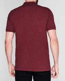 Original Penguin Raised Rib Short Sleeve Polo Shirt - Tawny Port