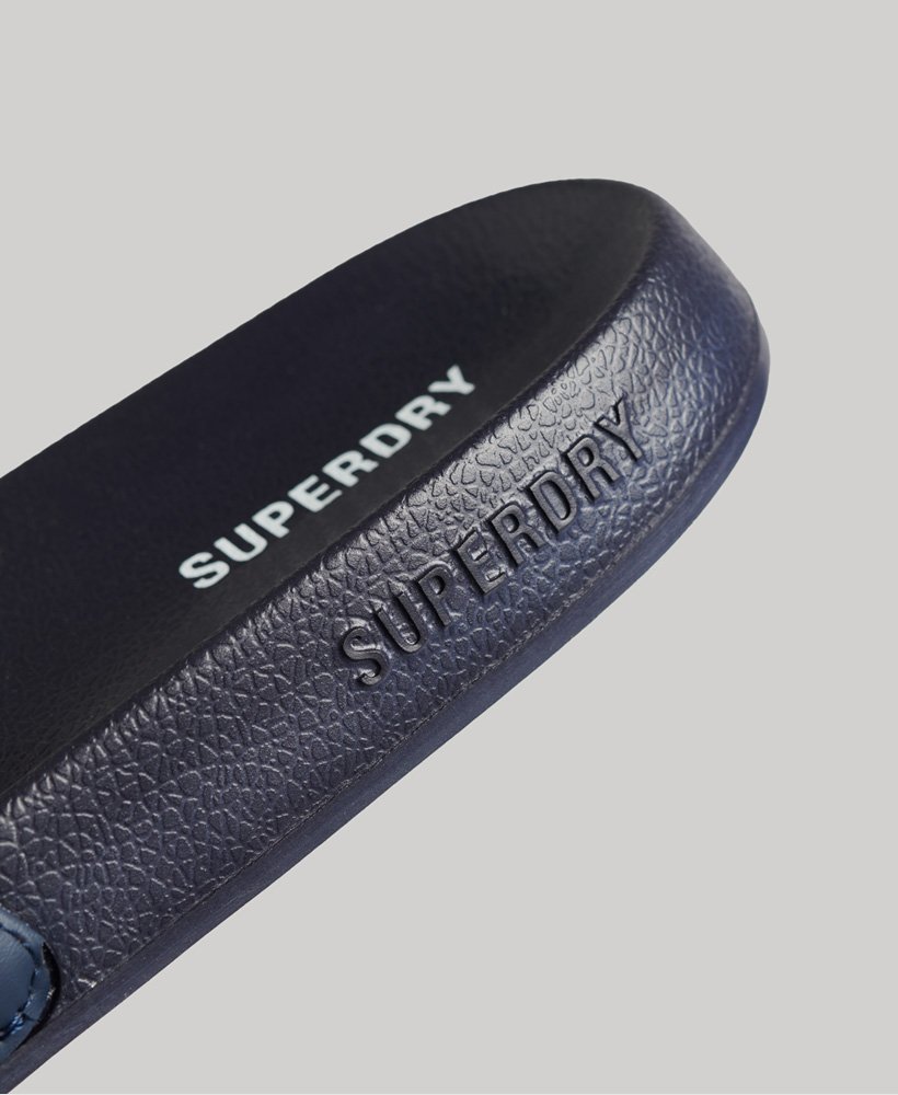 Superdry Code Core Pool Sliders - Deep Navy