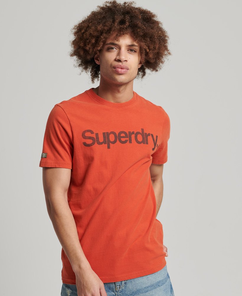 Superdry Vintage Classic T-Shirt - Denim Co Rust