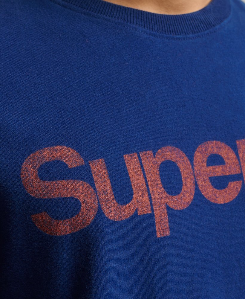 Superdry Vintage Classic T-Shirt - Pilot Mid Blue