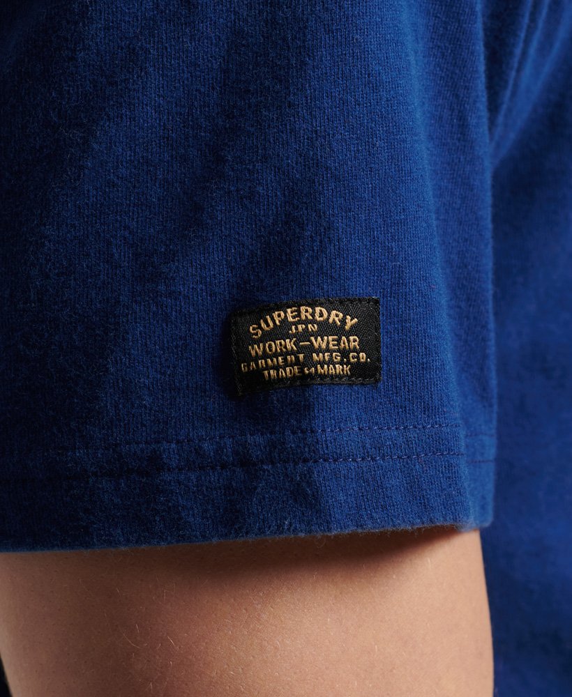 Superdry Vintage Classic T-Shirt - Pilot Mid Blue