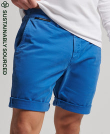 Superdry Organic Cotton Core Chino Shorts - Neptune Blue