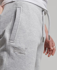 Superdry Vintage Logo Jersey Short - Glacier Grey Marl