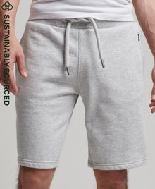 Superdry Vintage Logo Jersey Short - Glacier Grey Marl
