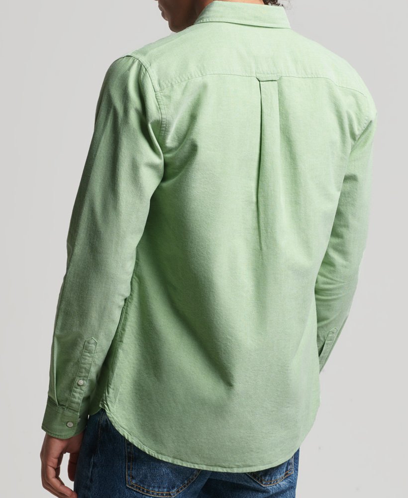 Superdry Vintage Oxford Shirt - Apple Green