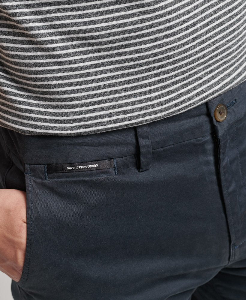 Superdry Organic Cotton Core Chino Shorts - Eclipse Navy