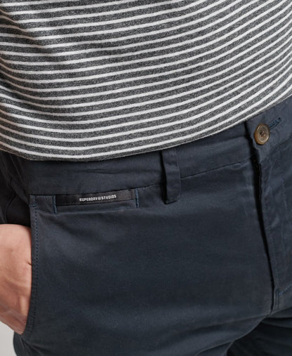 Superdry Organic Cotton Core Chino Shorts - Eclipse Navy