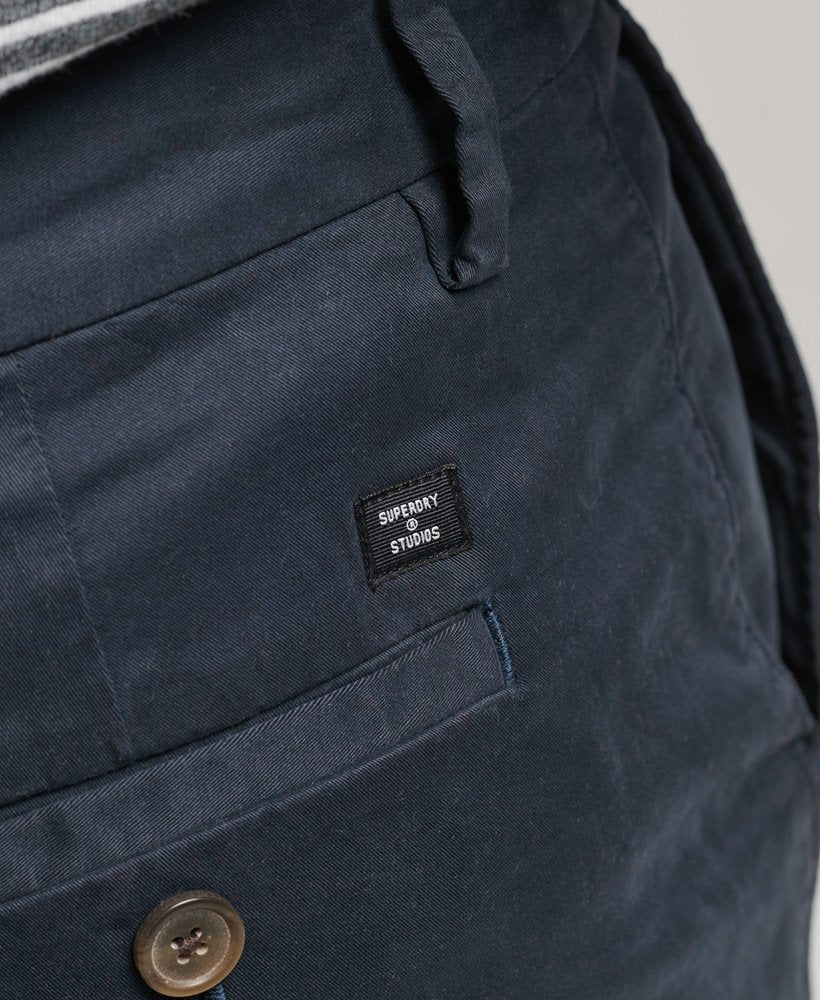Superdry Organic Cotton Core Chino Shorts - Eclipse Navy