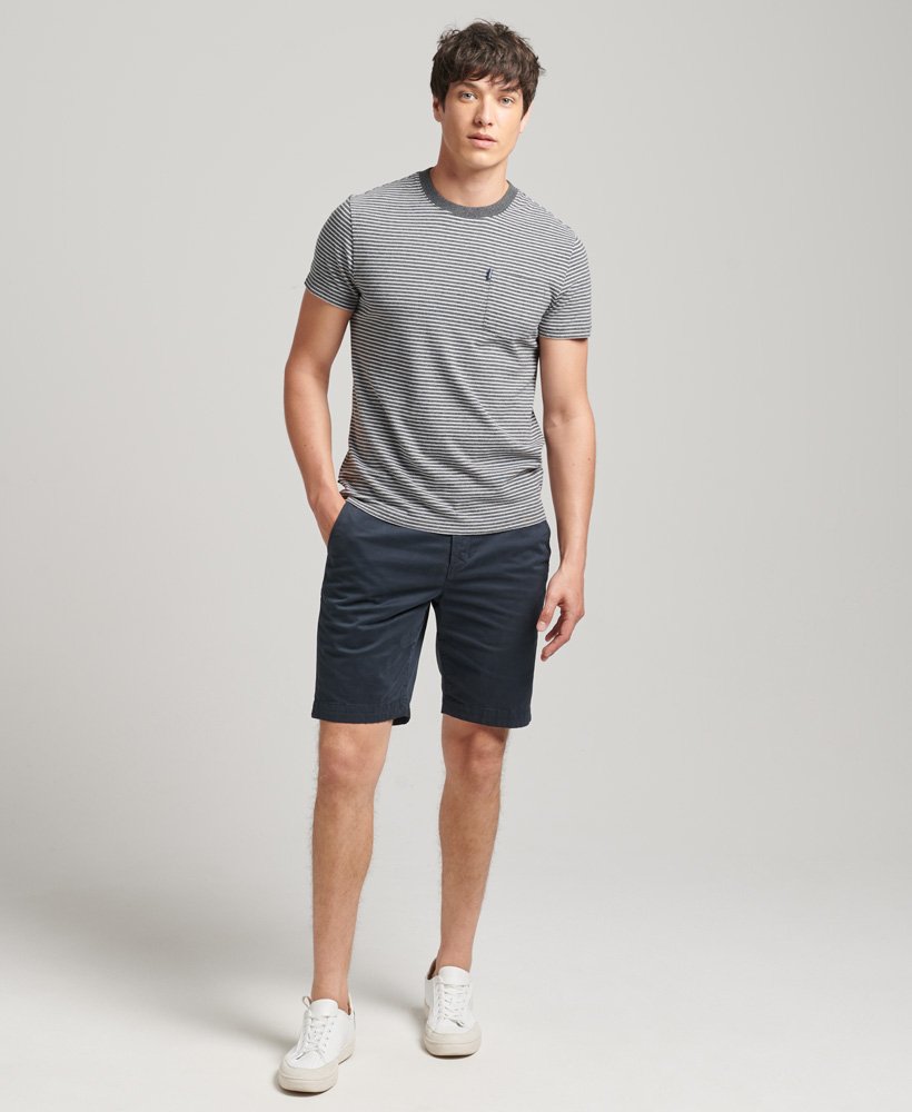 Superdry Organic Cotton Core Chino Shorts - Eclipse Navy