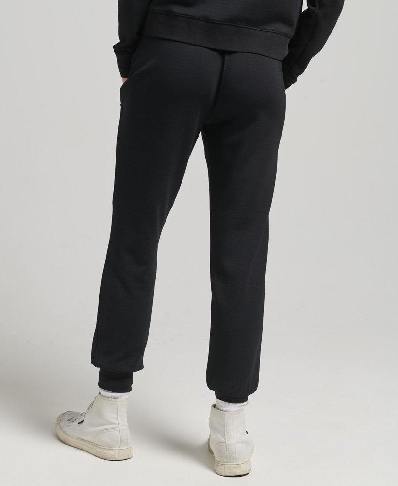 Ladies Superdry Studios Modal Soft Jogger - Black