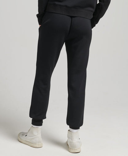 Ladies Superdry Studios Modal Soft Jogger - Black