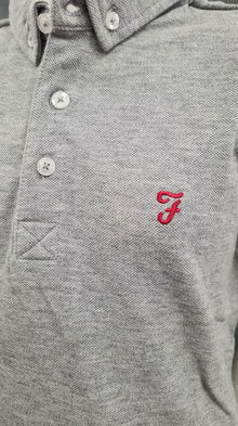 Boys Farah Polo Shirt - Vintage Grey Heather