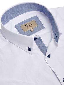 Daniel Grahame Ivano Short Sleeve Casual Shirt 01 - White